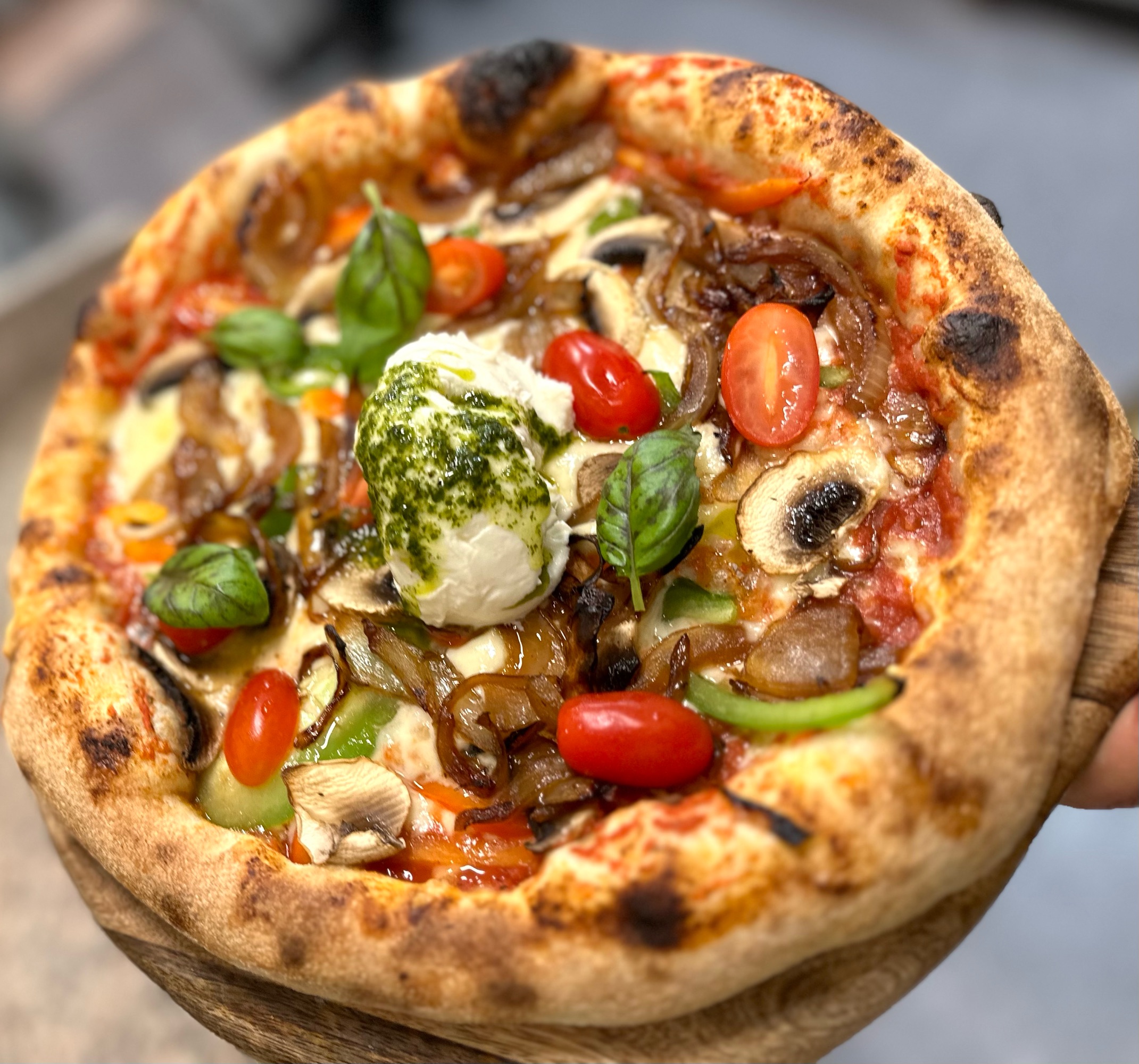 9. Vegetarpizza