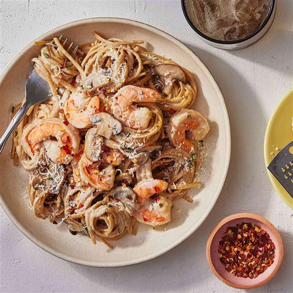 67. Creamy Shrimp Pasta